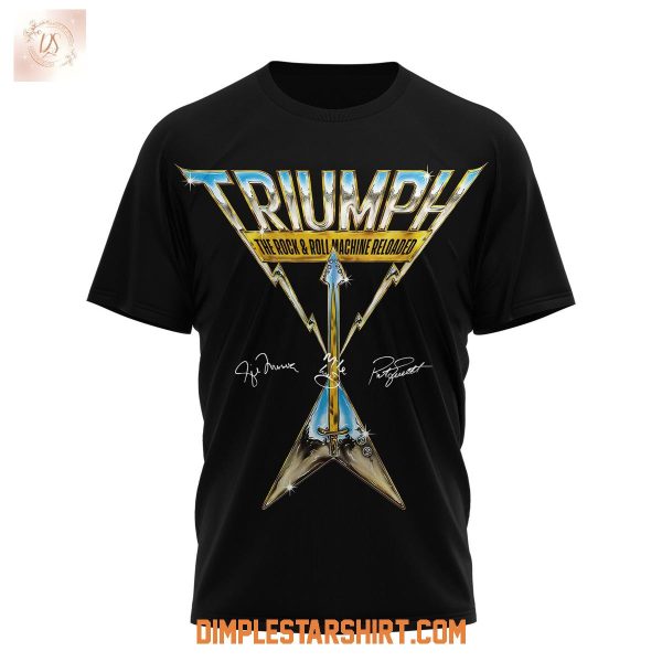 Triumph 50th Anniversary The Rock & Roll Machine T Shirt