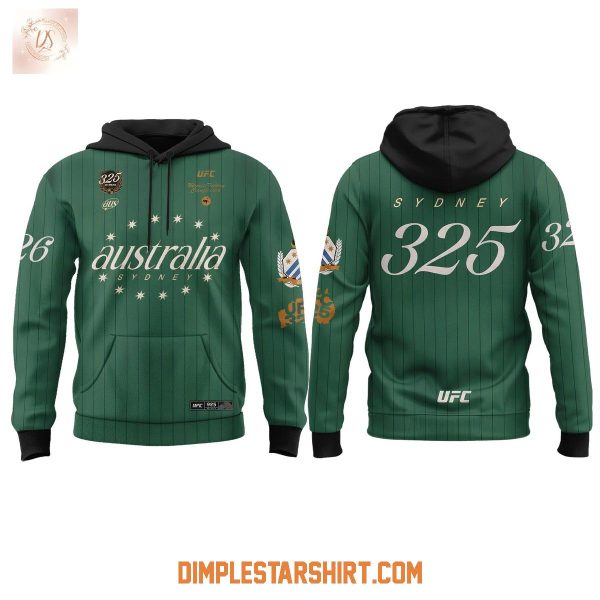 UFC 325 Rugby Sydney Hoodie T Shirt