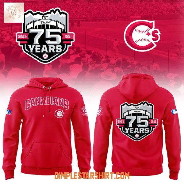 Vancouver Canadians 75th Anniversary Hoodie T Shirt