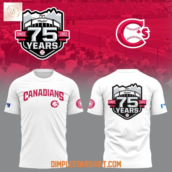 Vancouver Canadians 75th Anniversary Hoodie T Shirt
