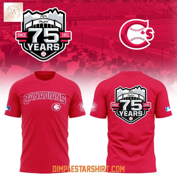 Vancouver Canadians 75th Anniversary Hoodie T Shirt
