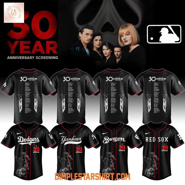 All Team MLB 30th Anniversary Scream Kill Tour Jersey