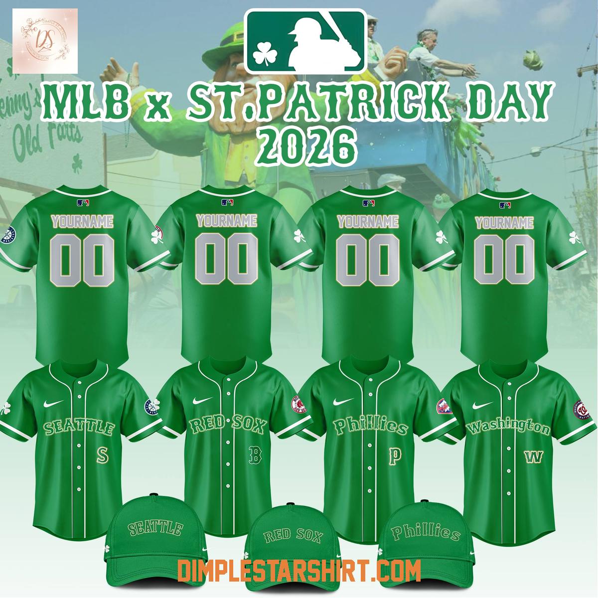 All Team MLB St Patrick's Day 2026 Jersey All Team MLB St Patrick's Day 2026 Jersey