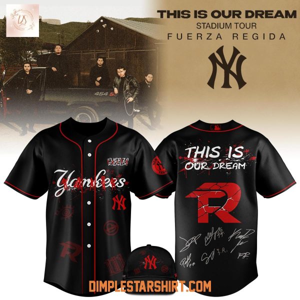 All Team MLB x Fuerza Regida This Is Our Dream Stadium Tour 2026 Jersey