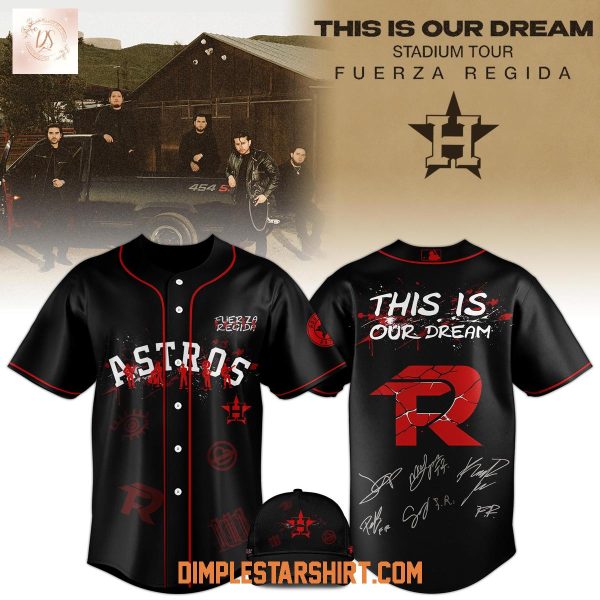All Team MLB x Fuerza Regida This Is Our Dream Stadium Tour 2026 Jersey