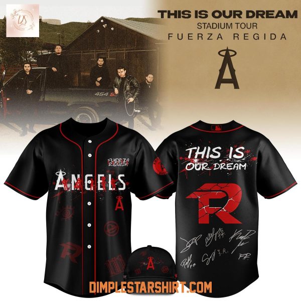 All Team MLB x Fuerza Regida This Is Our Dream Stadium Tour 2026 Jersey