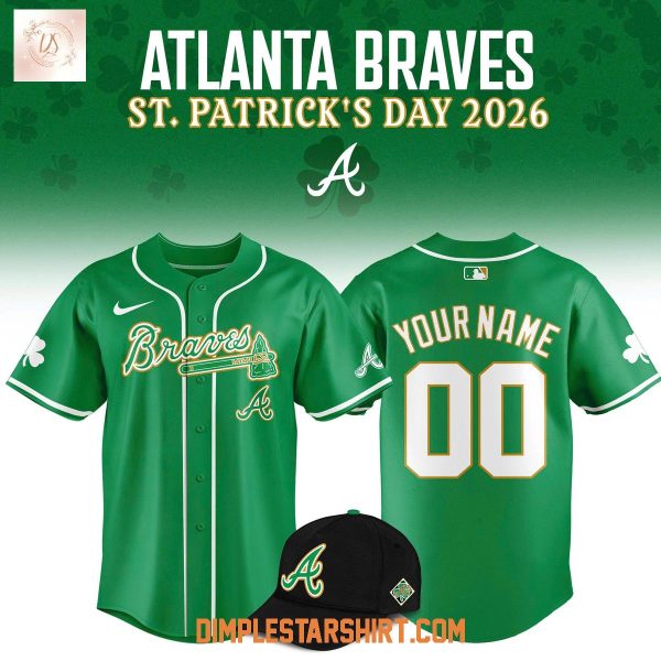 Atlanta Braves 2026 St. Patrick’s Day Jersey