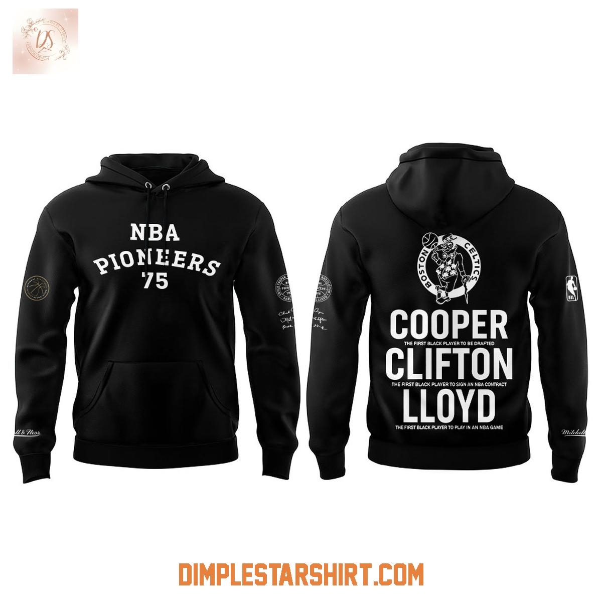 Boston Celtics Reppin' NBA Pioneers Who Broke Color Barriers In 1950 Hoodie T-Shirt Boston Celtics Reppin' NBA Pioneers Who Broke Color Barriers In 1950 Hoodie T-Shirt