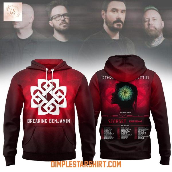 Breaking Benjamin Fall Tour 2026 Hoodie T Shirt