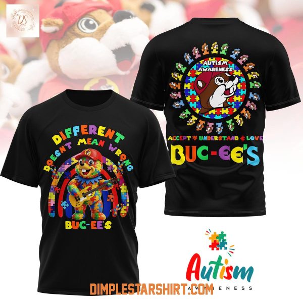 Buc-ee’s Autism Awareness Accept Understand Love T-Shirt