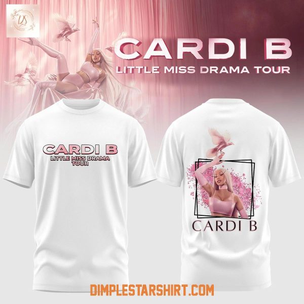 Cardi B Little Miss Drama Tour 2026 Hoodie T Shirt