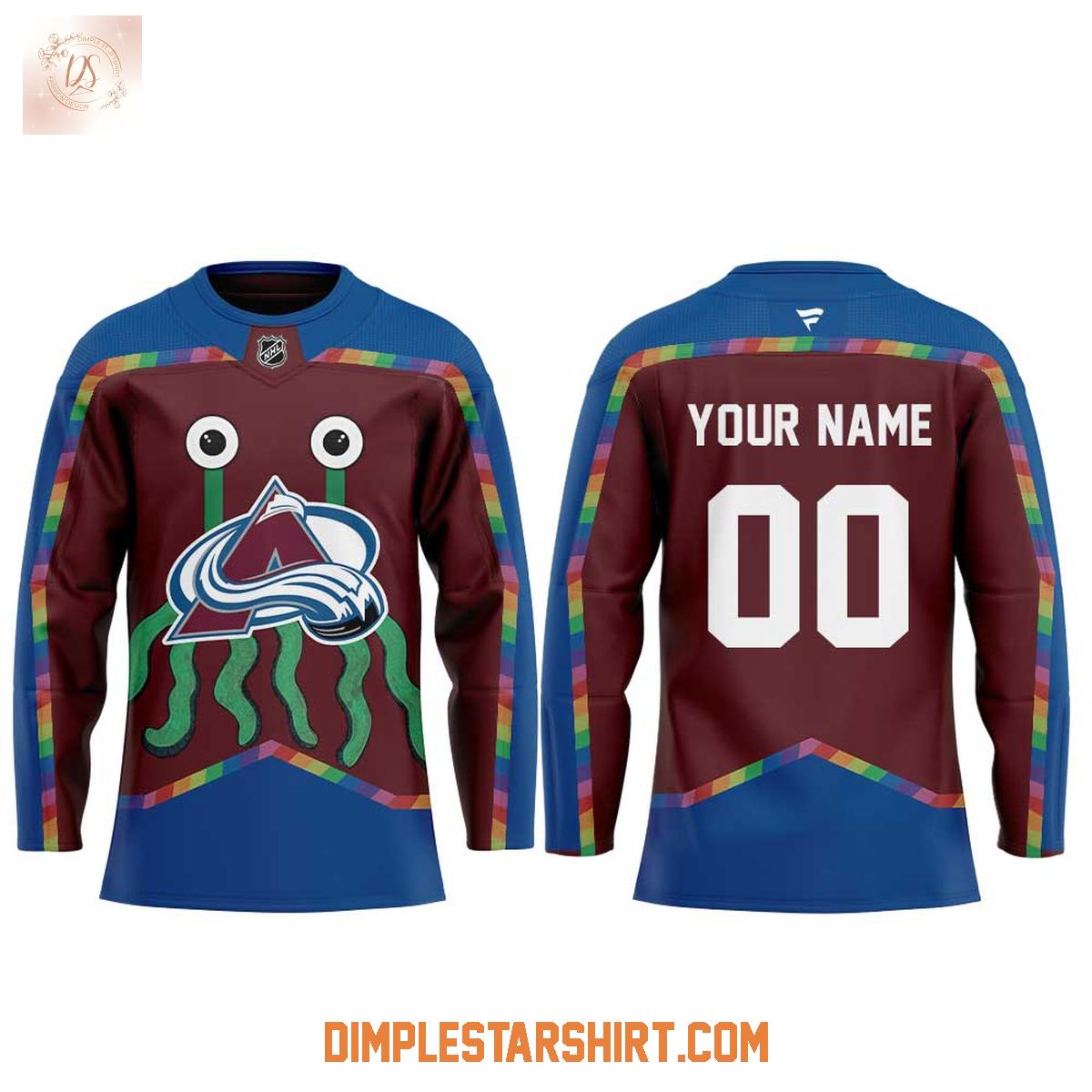 Colorado Avalanche Pride Night 2026 Hockey Jersey Colorado Avalanche Pride Night 2026 Hockey Jersey