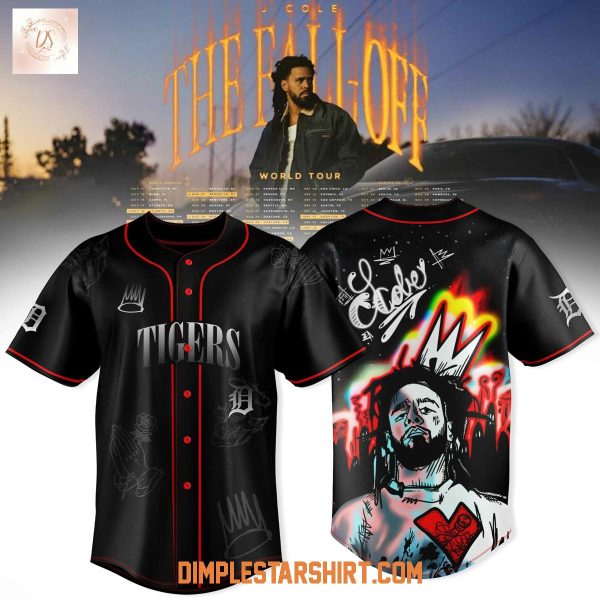 Detroit Tigers x J.Cole The Fall Off Tour Jersey