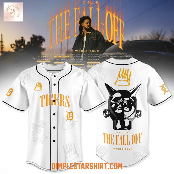 Detroit Tigers x J.Cole The Fall Off Tour Jersey