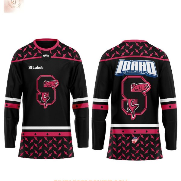 Idaho Steelheads Pink In The Rink 2026 Jersey