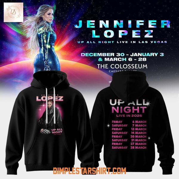 Jennifer Lopez he JLO Show Live In Las Vegas Hoodie Shirt