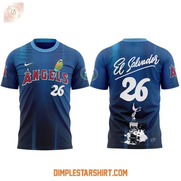 Los Angeles Angels Salvadoran Heritage Day 2026 Hoodie T Shirt
