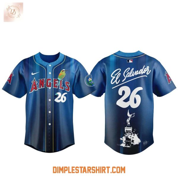 Los Angeles Angels Salvadoran Heritage Day 2026 Jersey