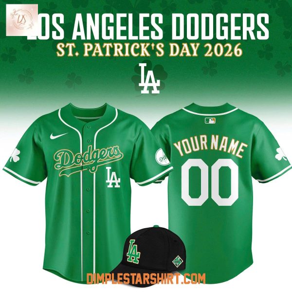 Los Angeles Dodgers 2026 St. Patrick’s Day Jersey