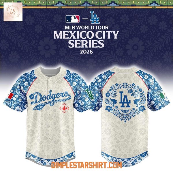 Los Angeles Dodgers x MLB World Tour Mexico City Series 2026 Jersey