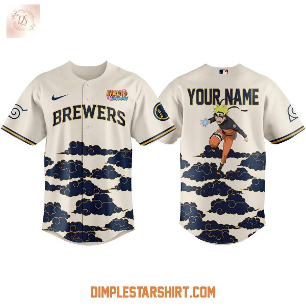 Milwaukee Brewers x Naruto Night Jersey
