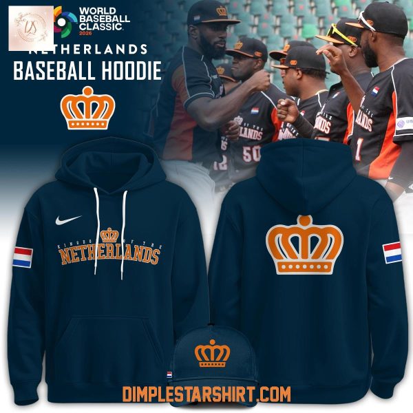 Netherlands Baseball 2026 World Baseball Hoodie