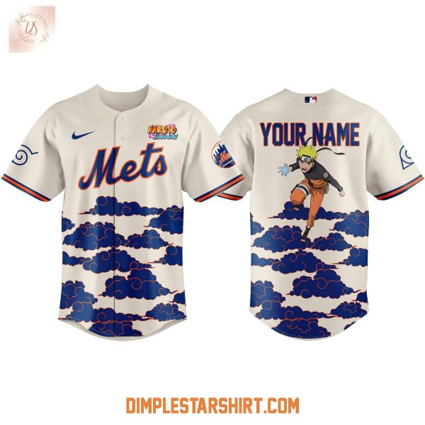 New York Mets x Naruto Night Jersey