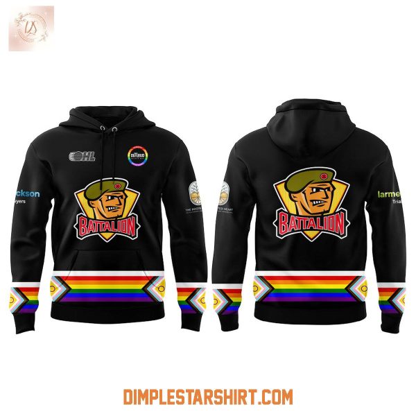 North Bay Battalion New DEI Warm Up Hoodie