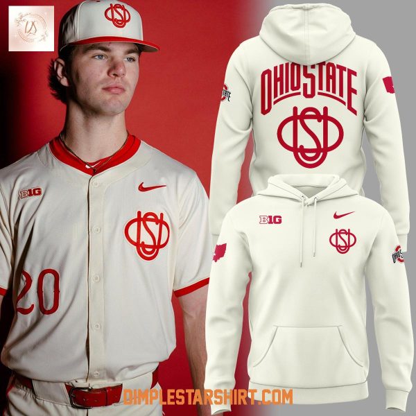 Ohio State Buckeyes Throwback Baseball Hoodie T Shirt