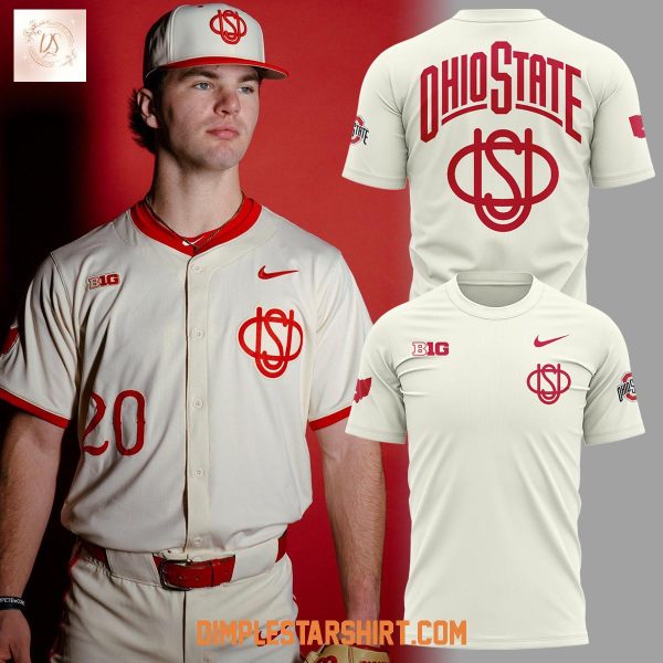 Ohio State Buckeyes Throwback Baseball Hoodie T Shirt