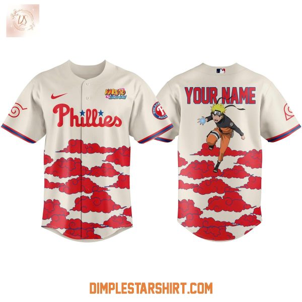 Philadelphia Phillies x Naruto Night Jersey