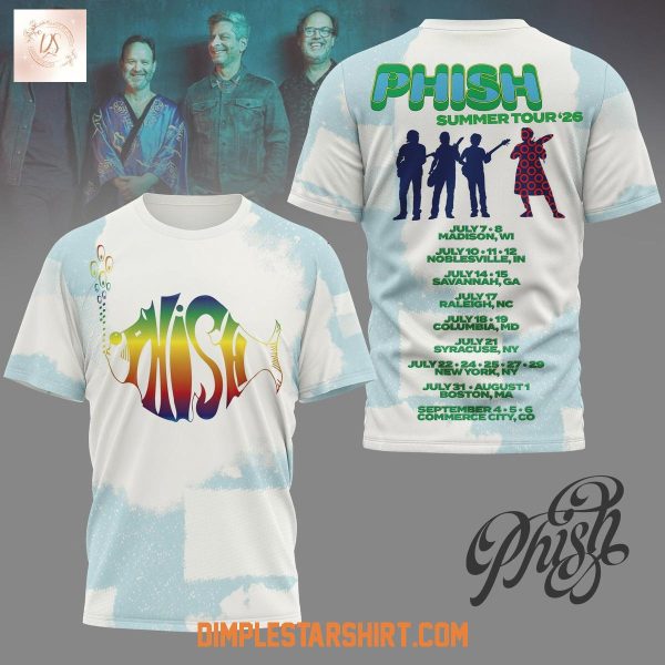 Phish Summer Tour 2026 T Shirt