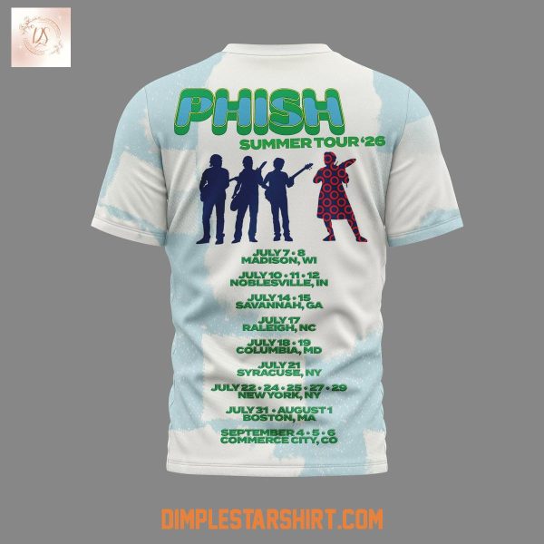 Phish Summer Tour 2026 T Shirt