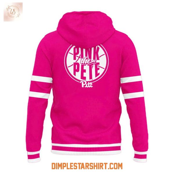 Pittsburgh Panthers Basketball Pink The Pete Hoodie TShirt