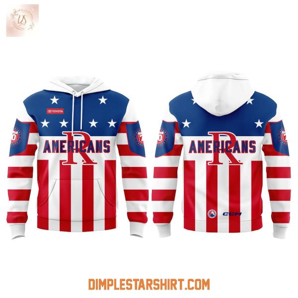 Rochester Americans 1990s Throwback Hoodie T Shirt