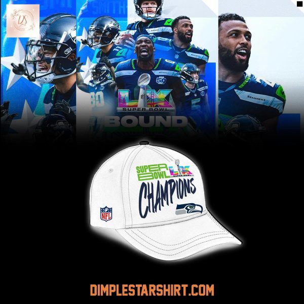 Seattle Seahawks Super Bowl LX Champions 2026 Cap