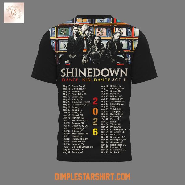 Shinedown Dance Kid Dance Act T Shirt