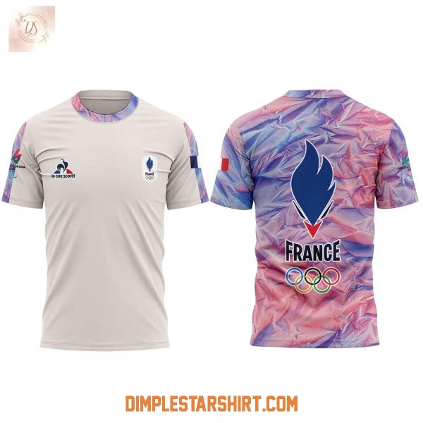 Team France 2026 Milano Cortina Winter Olympic Hoodie T Shirt