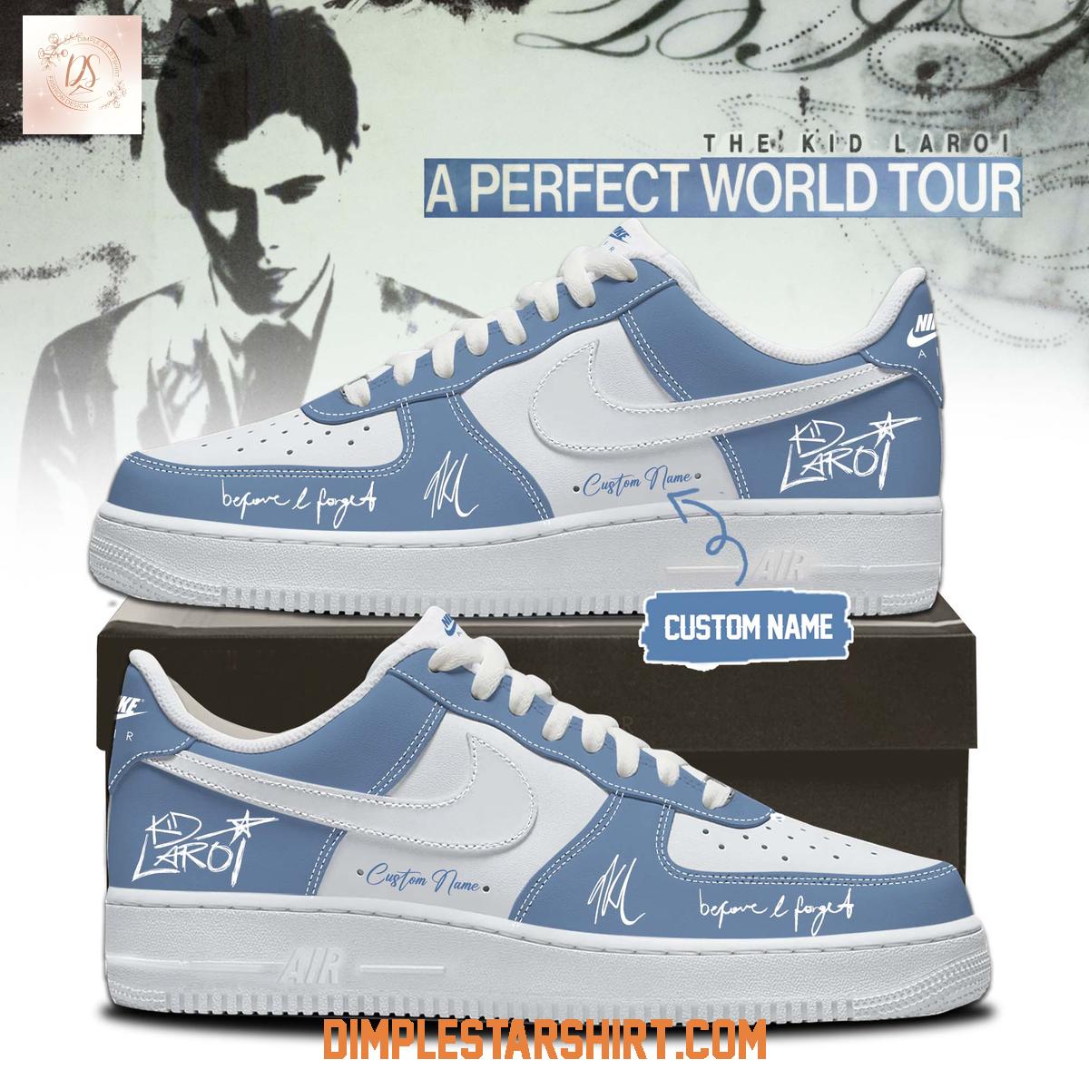 The Kid Laroi A Perfect World Tour Air Force 1 Shoes The Kid Laroi A Perfect World Tour Air Force 1 Shoes