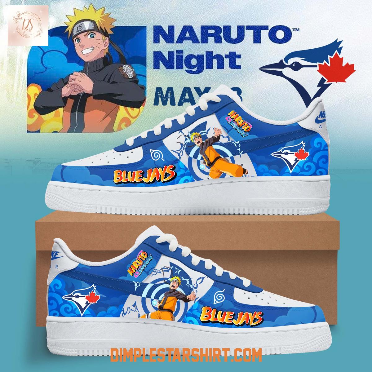 Toronto Blue Jays x Naruto Night 2026 Air Force 1 Shoes Toronto Blue Jays x Naruto Night 2026 Air Force 1 Shoes