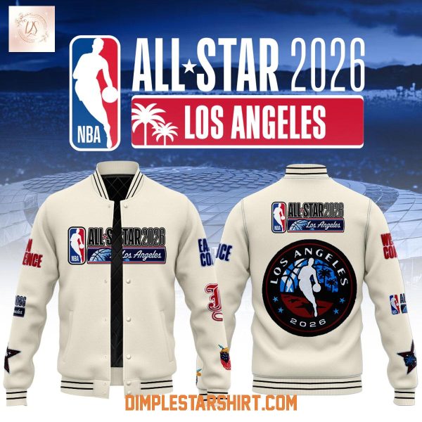 USA NBA All Star 2026 Baseball Jacket