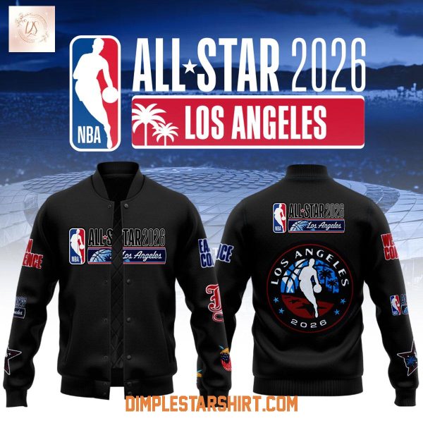 USA NBA All Star 2026 Baseball Jacket