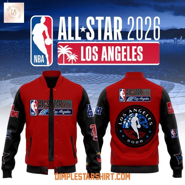 USA NBA All Star 2026 Baseball Jacket
