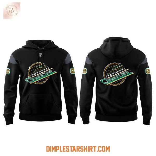 Vancouver Canucks Black Excellence Hoodie