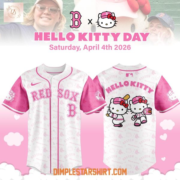 Boston Red Sox x Hello Kitty Day 2026 Jersey