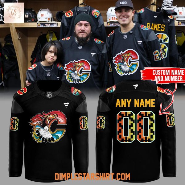 Calgary Flames Pride Night New Edition Hockey Jersey
