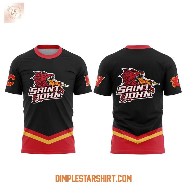 Calgary Wranglers 25th Anniversary Hoodie T Shirt