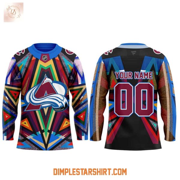 Colorado Avalanche Black Excellence Month 2026 Jersey