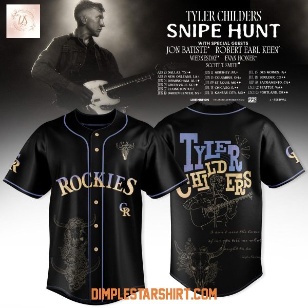 Colorado Rockies x Tyler Childers Snipe Hunt Jersey