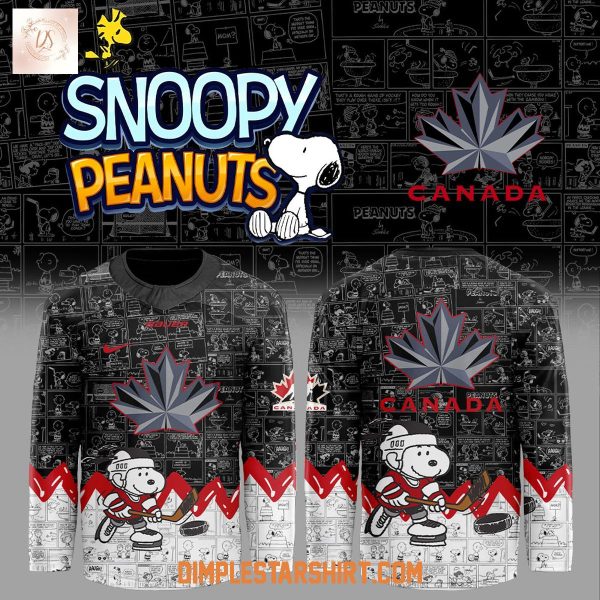 Hockey Canada Snoopy And Peanuts 2026 Hockey Jersey
